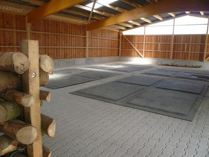 Quality rubber softbed for activestable horses