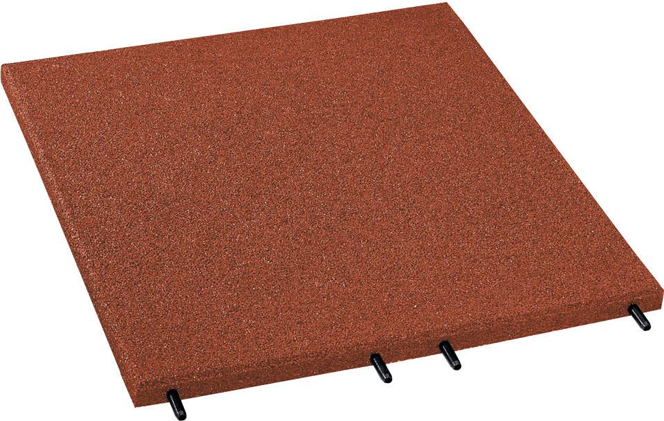 KOMFORTEX® Elastic Slab 500x500x40 mm (Red)
