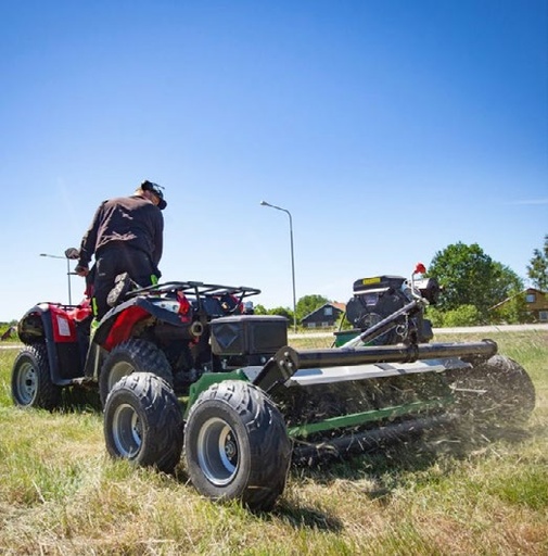 ATV Flail Mower with Flap - 1.5m, 25hp